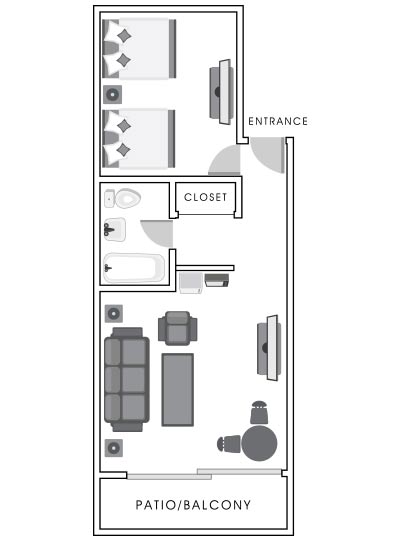 Bay Front Suite Map