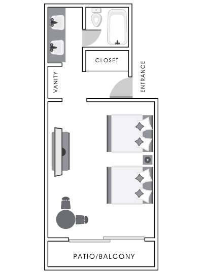 catamaran hotel map