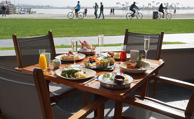 Dine with a View a favorite San Diego activities for social distancing on your vacation