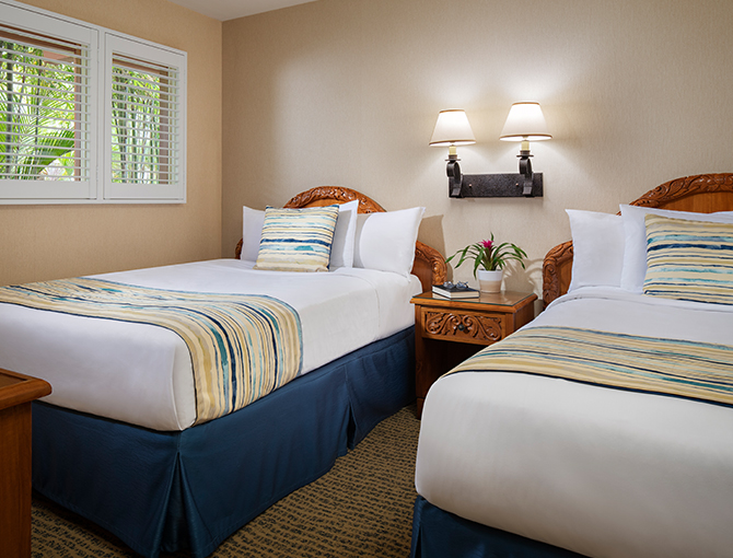 Bay Front Suite private bedroom