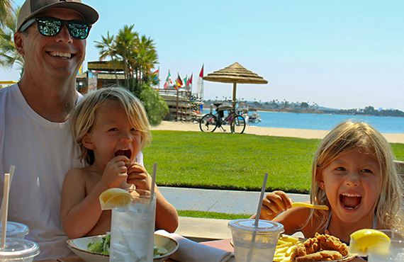 OFFER kids eat free