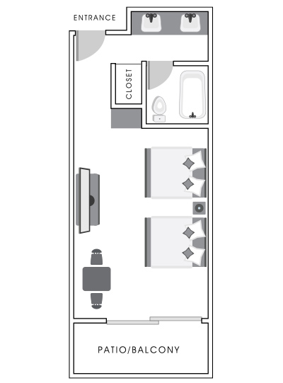 Bay Front Room Map