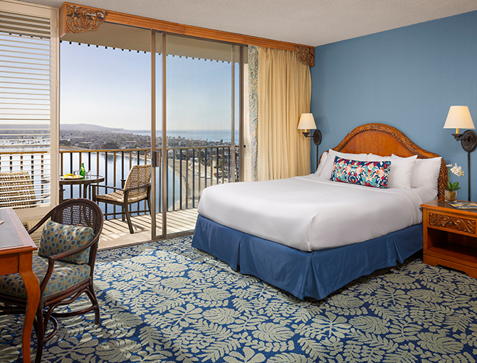 Overview of Tower Room overlooking Mission Bay