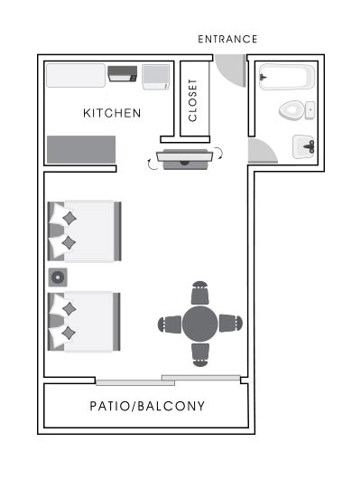 Studio Room Map