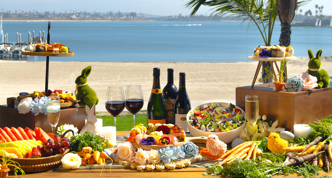 Easter Sunday Brunch at Catamaran Resort Hotel overlooking Mission Bay in San Diego