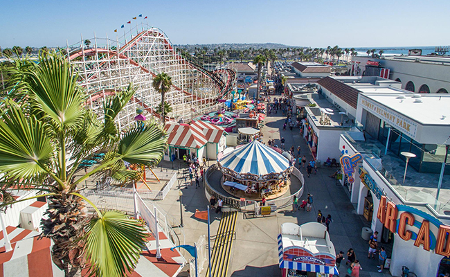 Aerial view of Belmont Park