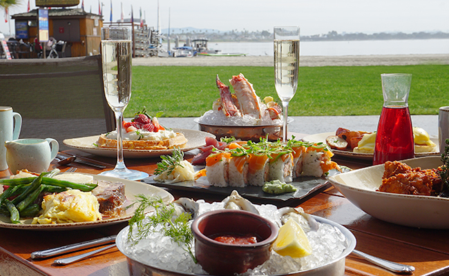 Oceana Coastal Kitchen Brunch on Mission Bay